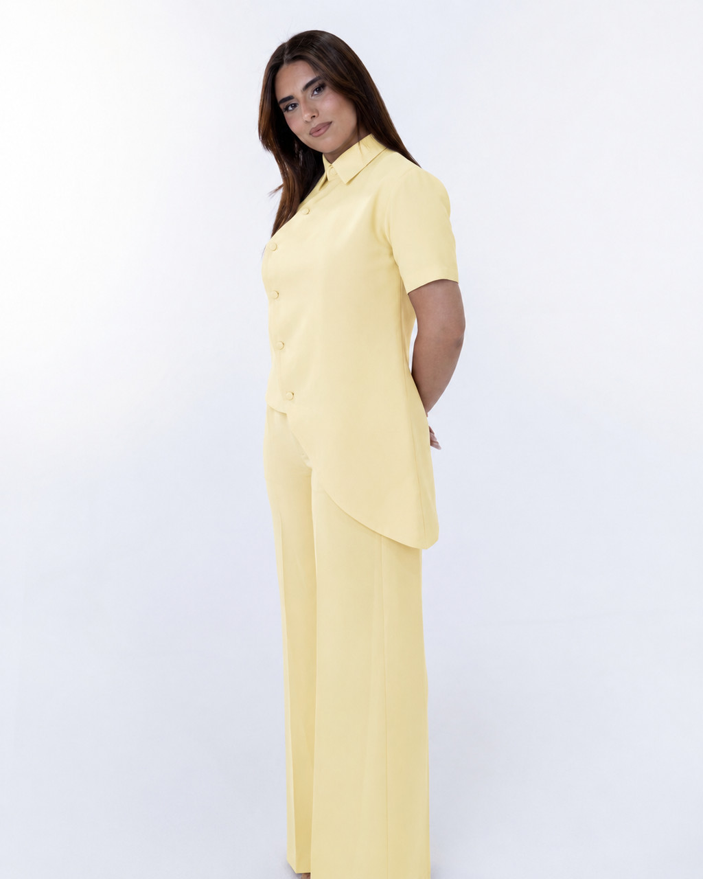 Butter Yellow Suit