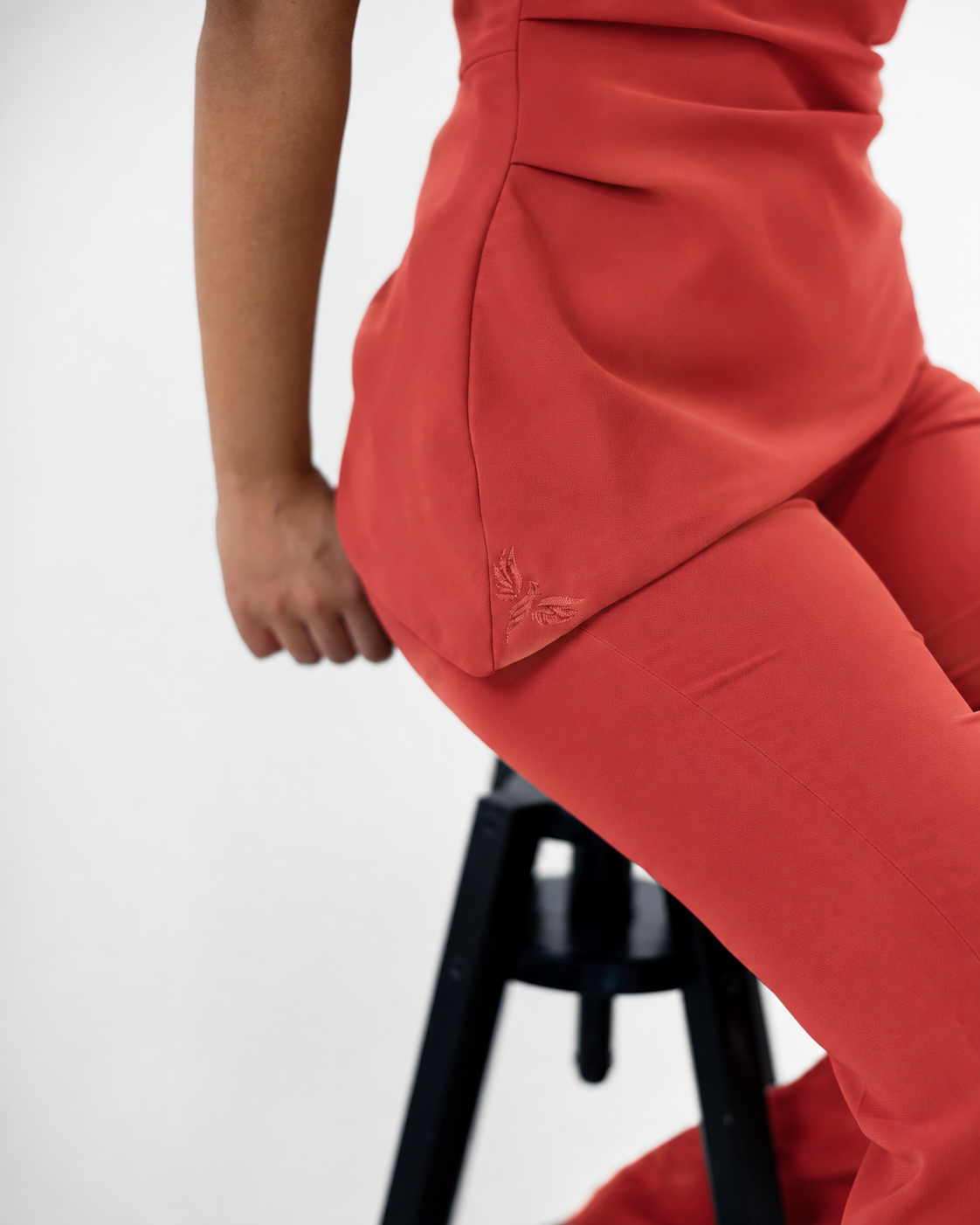 Coral Red suit
